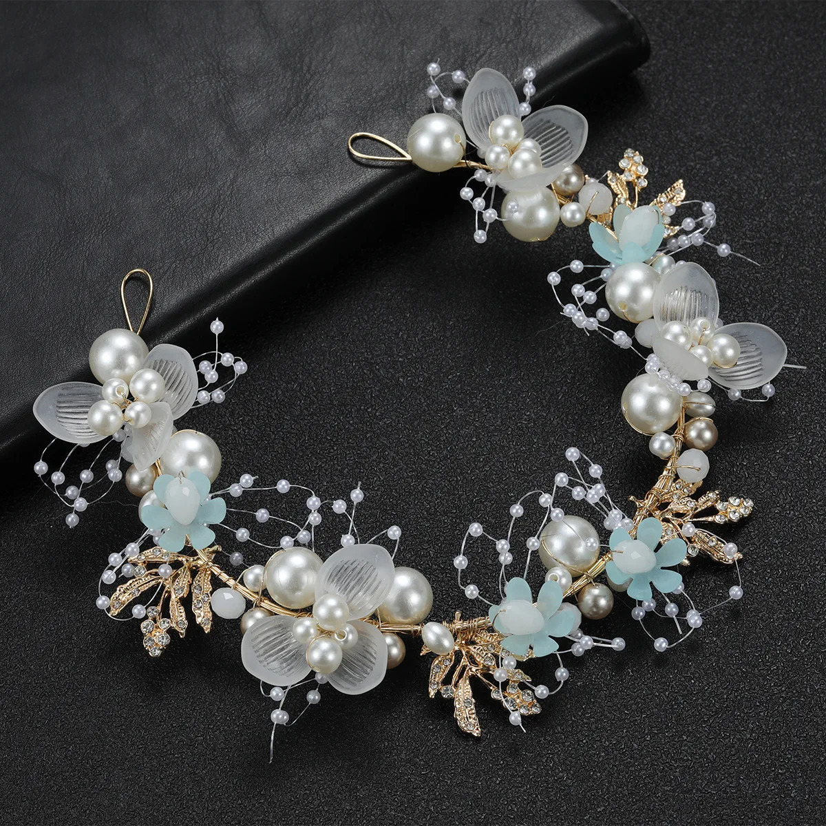 Chinese Hair Pins and Side Clips Flower Hairpins Retro headband for Women Girls Fairy rhinestones Hanfu Dress Hair Accessories 250610