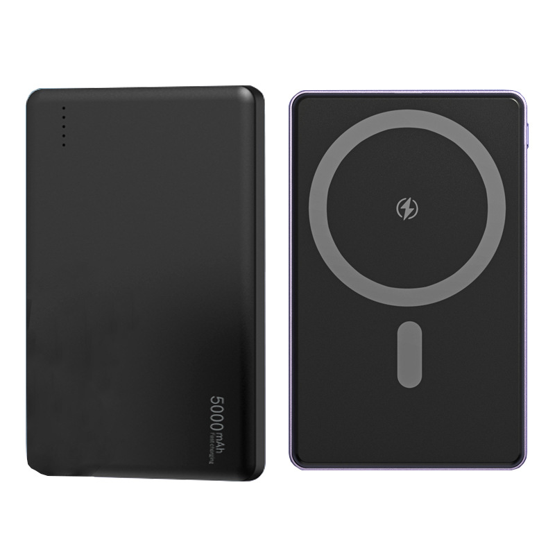 5000mAh Slim Magsafe Magnetic Wireless Power Bank for Wholesale Customization Ideal Corporate Gifts with Logo Imprinting Perfect for Travel Office Out