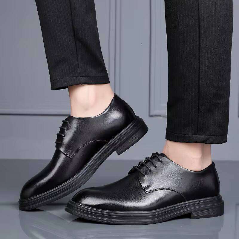 High Quality Genuine Formal Business Casual Men's Leather Shoes