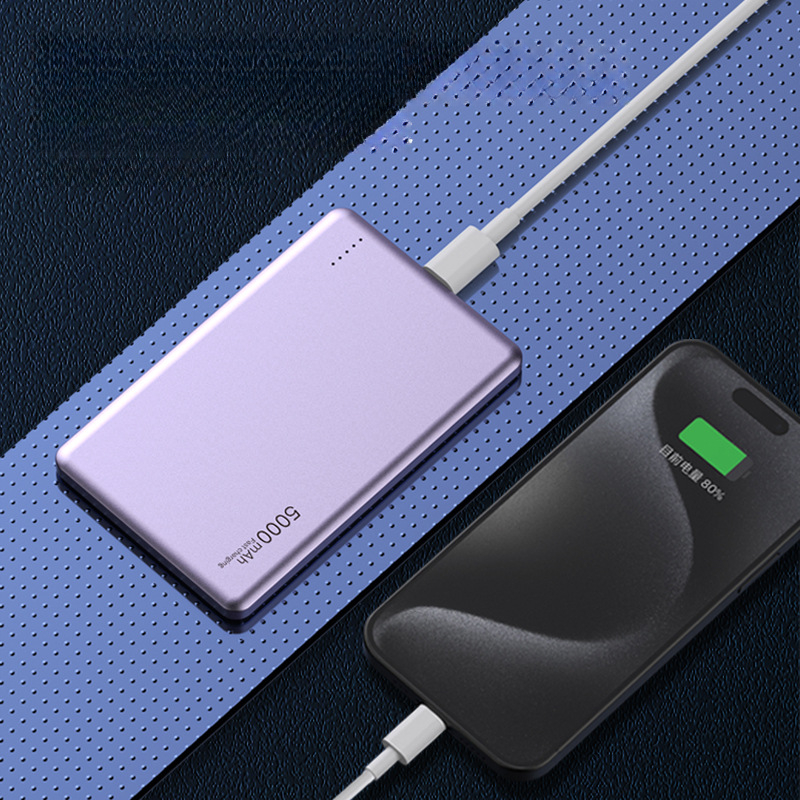 5000mAh Slim Magsafe Magnetic Wireless Power Bank for Wholesale Customization Ideal Corporate Gifts with Logo Imprinting Perfect for Travel Office Out