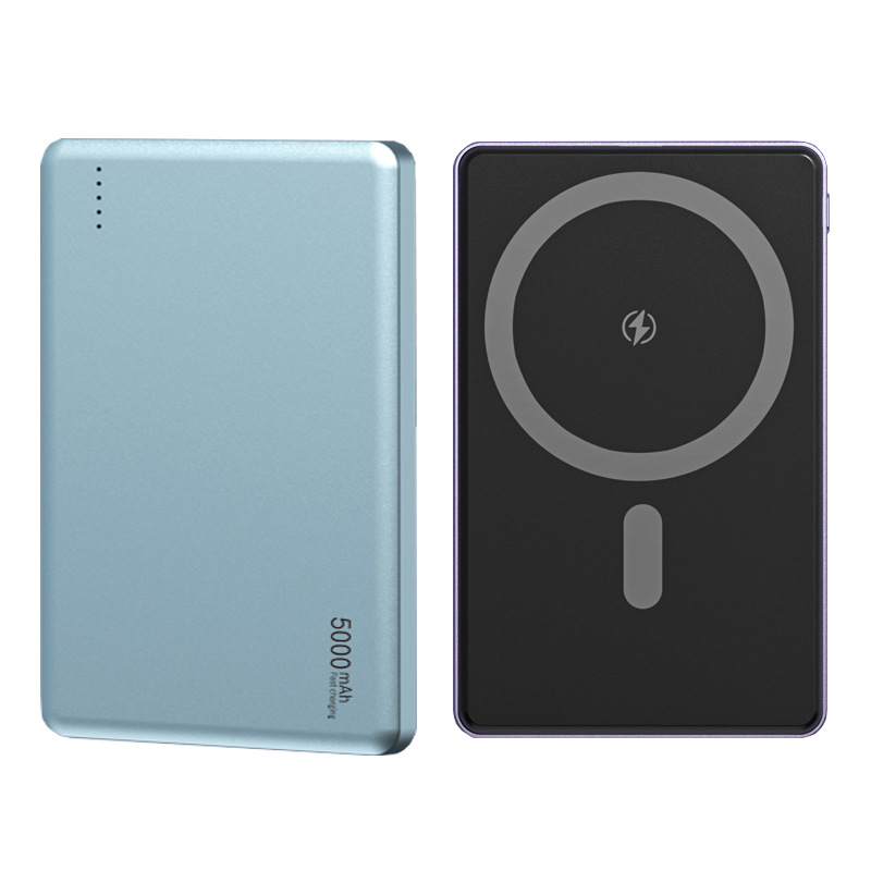 5000mAh Slim Magsafe Magnetic Wireless Power Bank for Wholesale Customization Ideal Corporate Gifts with Logo Imprinting Perfect for Travel Office Out