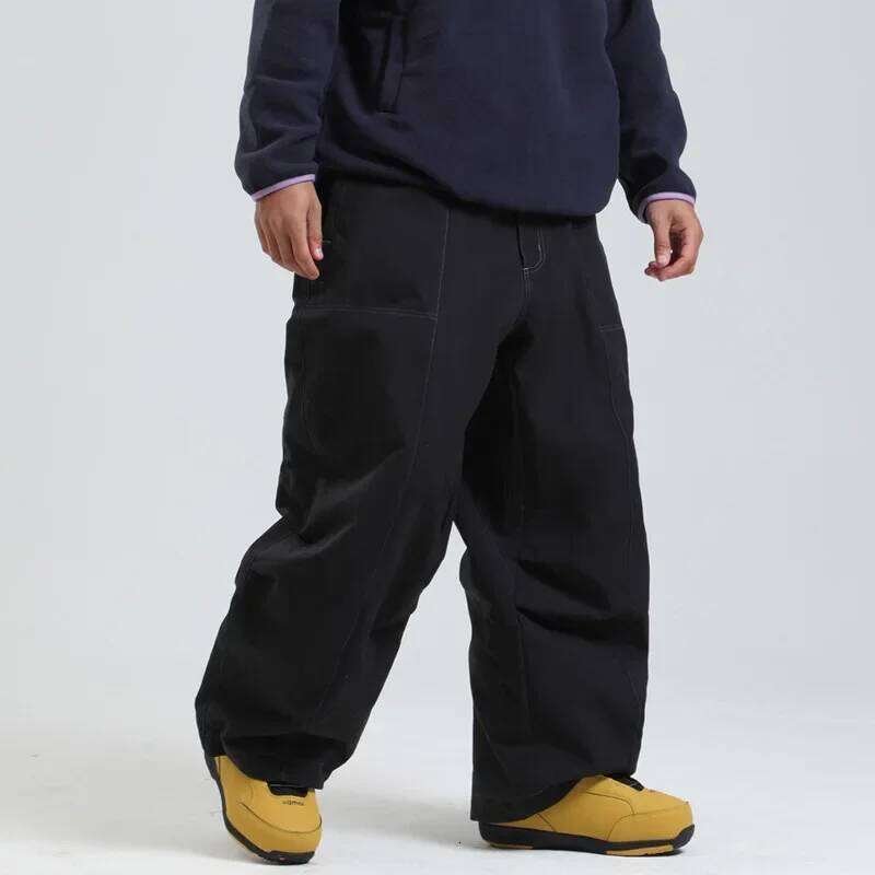 Oversize Winter Women Outdoor High Quality Windproof Waterproof Breathable Snow Trousers Ski Snowboarding Pants Men