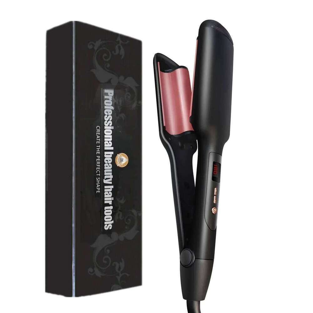 Professional Styler 3 Barrels Big Wave Curling Hair Curlers Crimping Iron Fluffy Waver Salon Styling Tools