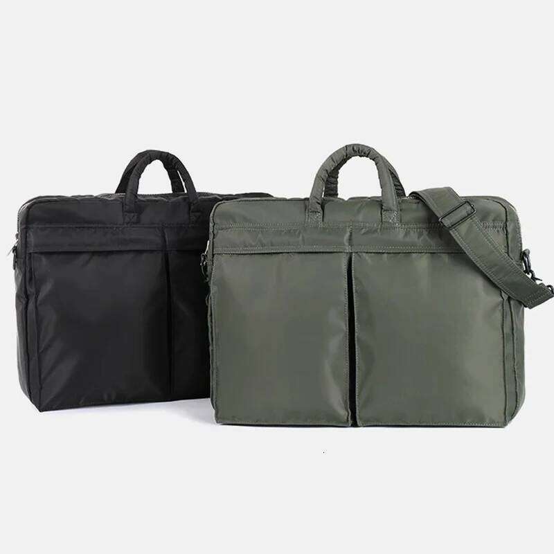 2025 Japanese Style Shoulder Bags Nylon Waterproof Canvas Schoolbag Simple Messenger Korean Postman Designer Cross Body Bag