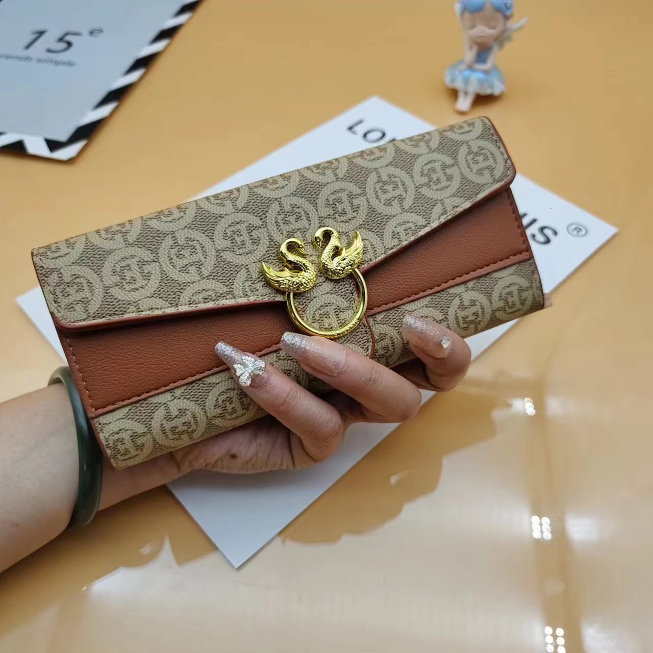 Free Shipping 2025 New Designer Bag High-quality Women's Wallet Trendy Exquisite Zero Wallet Casual High-end Multi Card Slot Card Bag