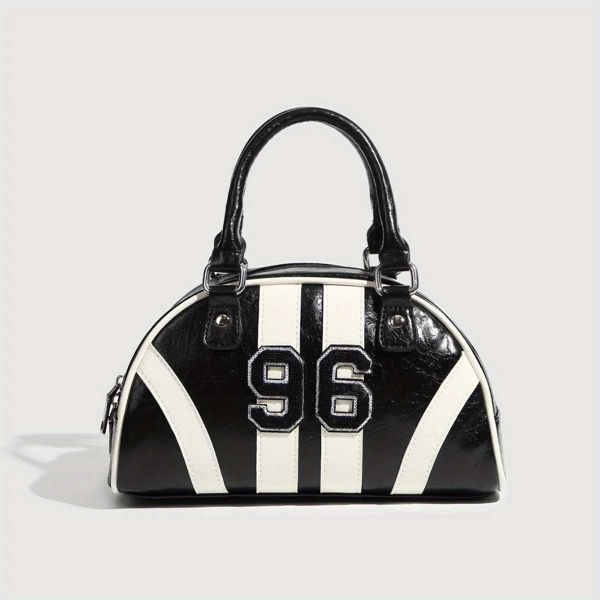 Trendy Womens Boston Bag Handbag Niche Single Shoulder Crossbody Bag Racing Bowling Bags Y250607