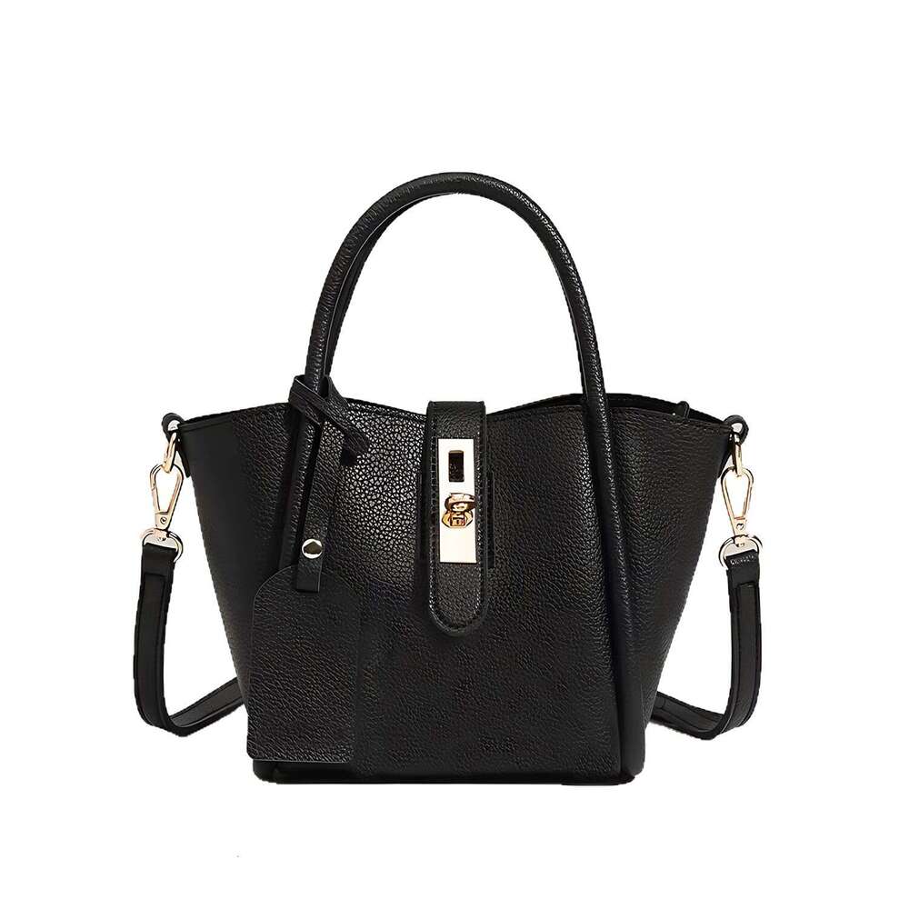 2025 New High-End Commuter Bucket Tote Basket Casual Versatile Outdoor Handbag Shoulder Crossbody Bag