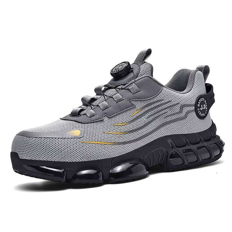 Hot Selling Anti-smash Labor protection Wear-resistant Safety Anti-puncture Work Shoes for Men