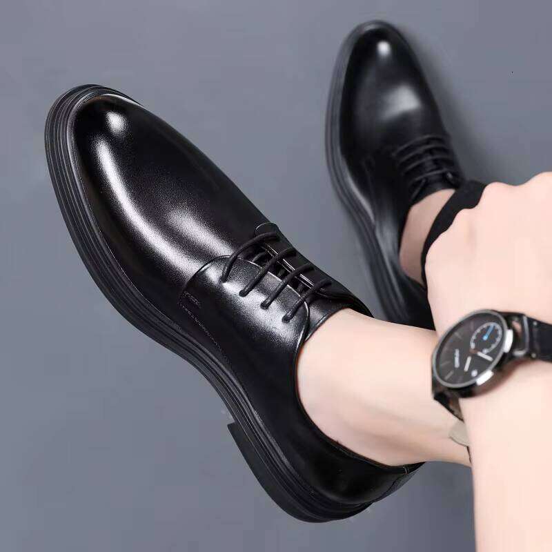 High Quality Genuine Formal Business Casual Men's Leather Shoes