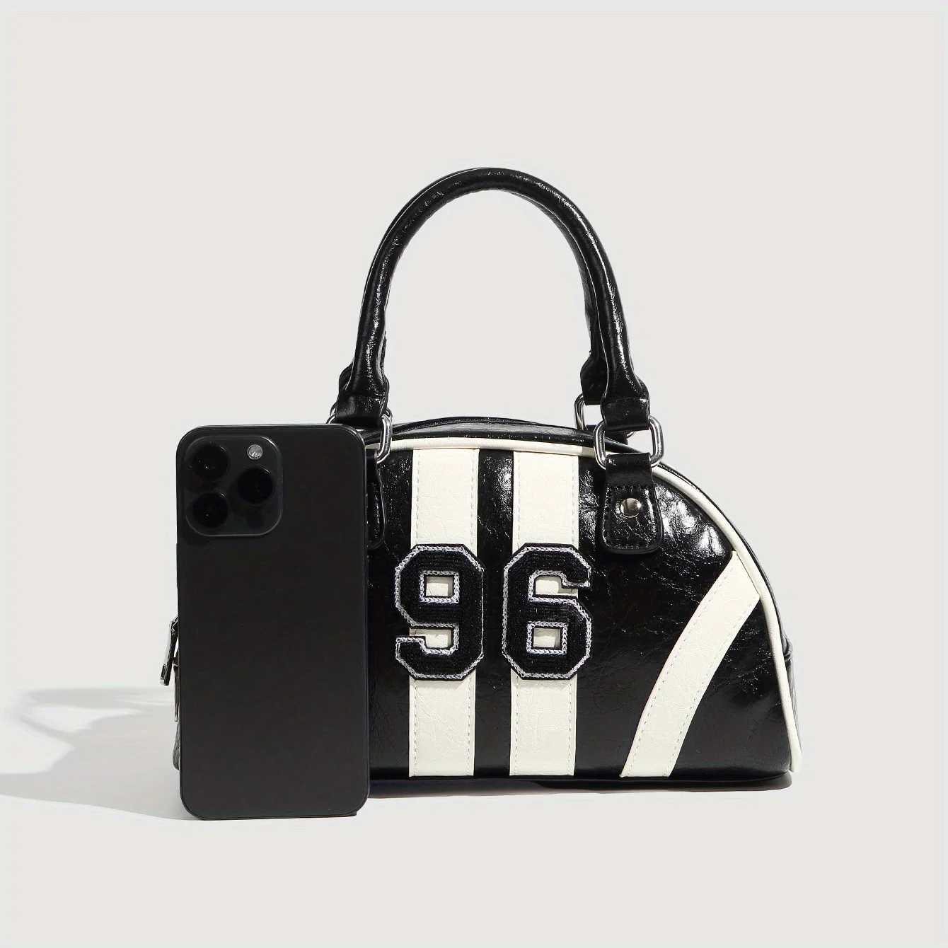 Trendy Womens Boston Bag Handbag Niche Single Shoulder Crossbody Bag Racing Bowling Bags Y250607