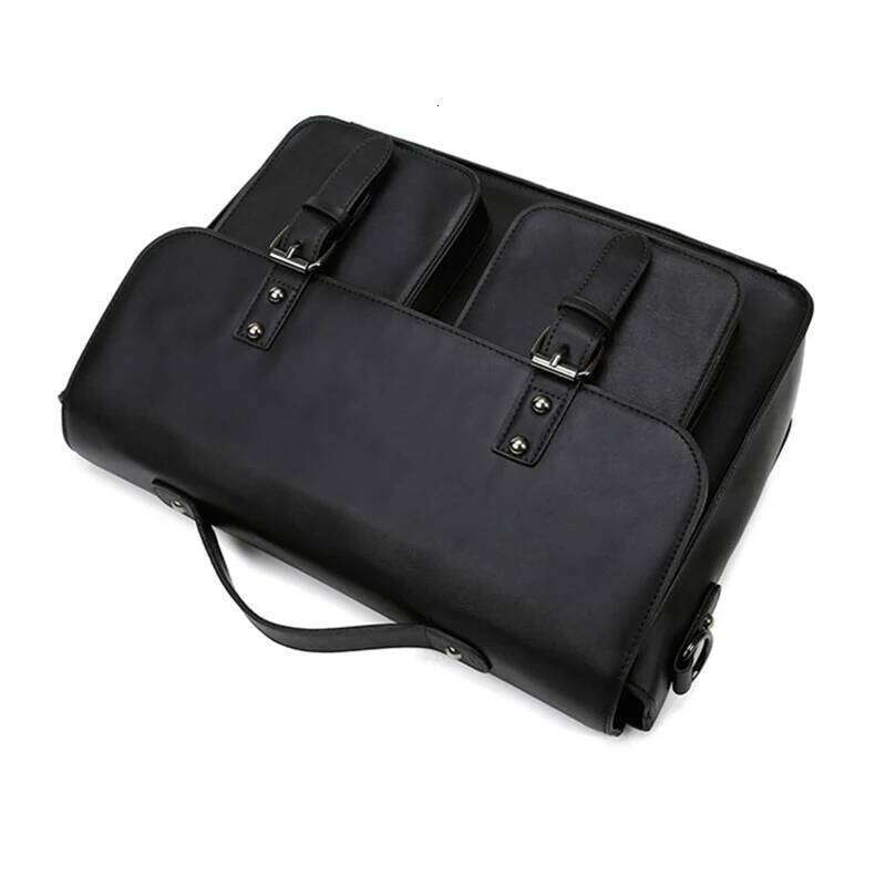 Fashion Korean Style Man Bussiness Briefcases Backpacks Handbags Unisex Office Classic High Capacity Laptop Shoulder Bags