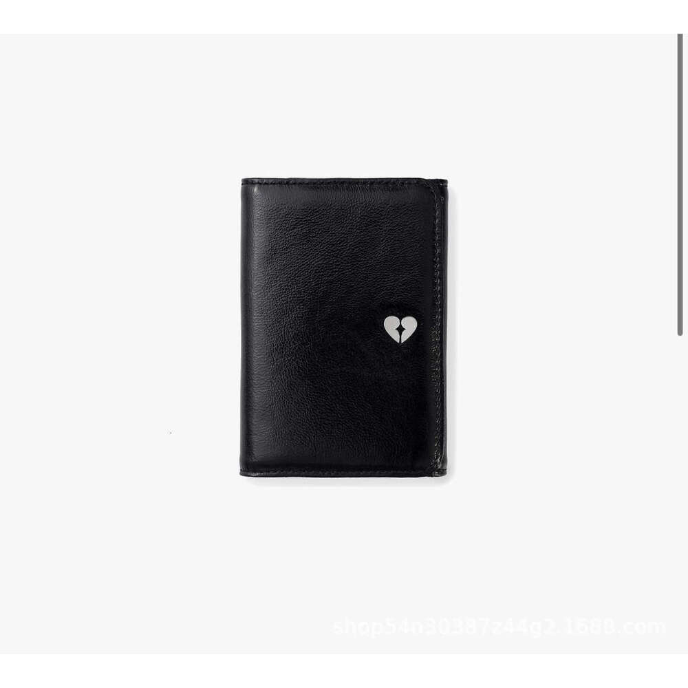 Niche Fennec Short New Korean Version Fashion Simple Heart-shaped Coin Purse for Women 70% off Multi-card Slot Wallet