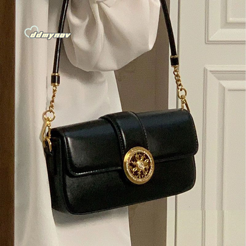 Underarm Baguette for Women 2023 Summer New French Style Niche Light Luxury Exquisite High-Quality Texture Single Shoulder Crossbody Bag ddmynov