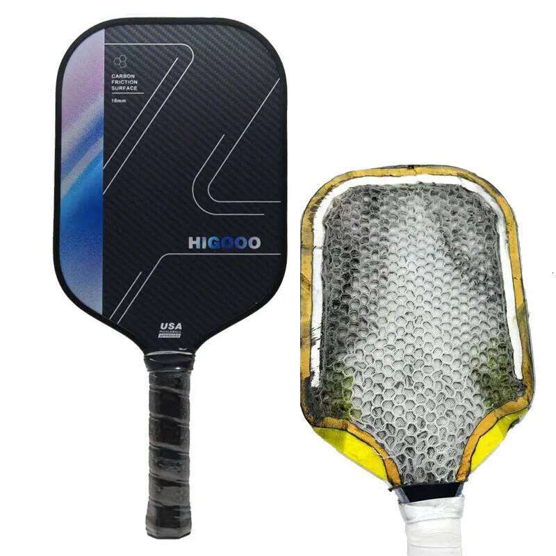 2025 NEW Promotions professional Kevlar 16mm Gen4 Carbon Fiber hot pressing USAPA Approved Pickleball Paddles