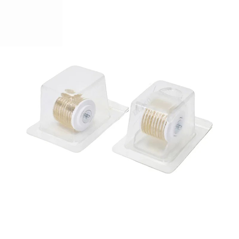 10Pcs Cartridges Bio Roller G5 Replace 540 Titanium Needle 0.25mm 0.5mm 1.0mm 1.5mm 2.0mm EMS Derma Roller Head Microneedle Stamp Dermapen G5 Device A