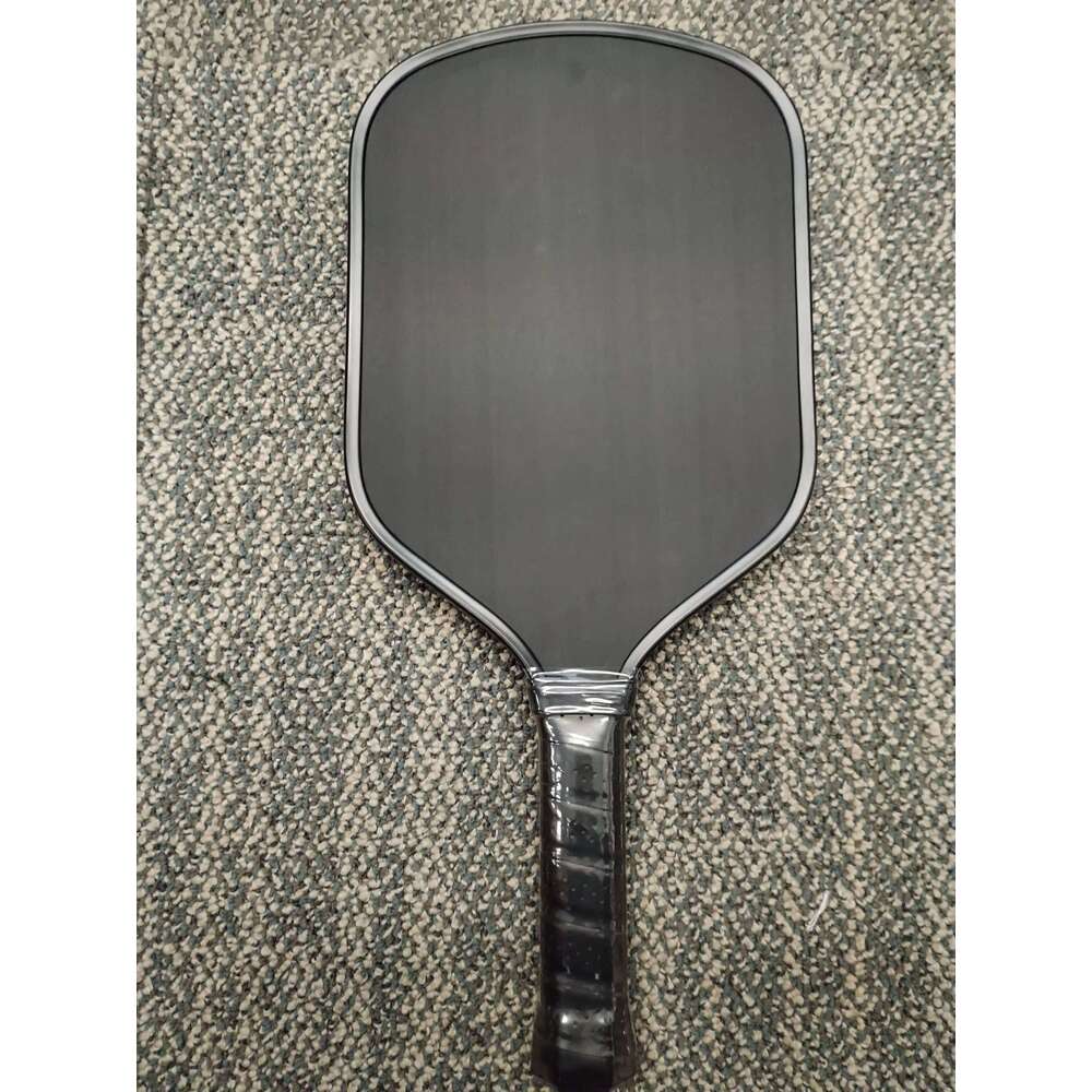 T700 Carbon Fiber Pickleball Paddle with Fabric Pattern Face, Protective Frame, Breathable Handle Strip, High-End Competition Ra