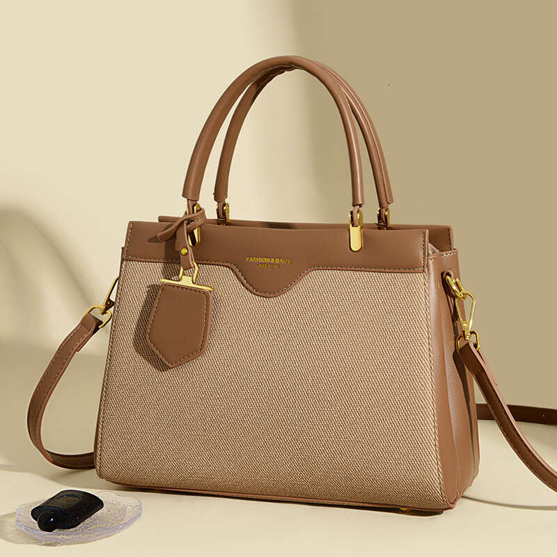 Bags Fashion Simple Counter 2024 New Large Capacity Shoulder Handbag Commuter Women's Bag