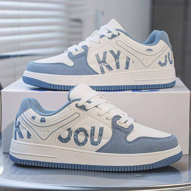 Breathable Factory Outdoor Sports High-quality and Fashionable Skateboard Men's Thick Soled Casual Shoes
