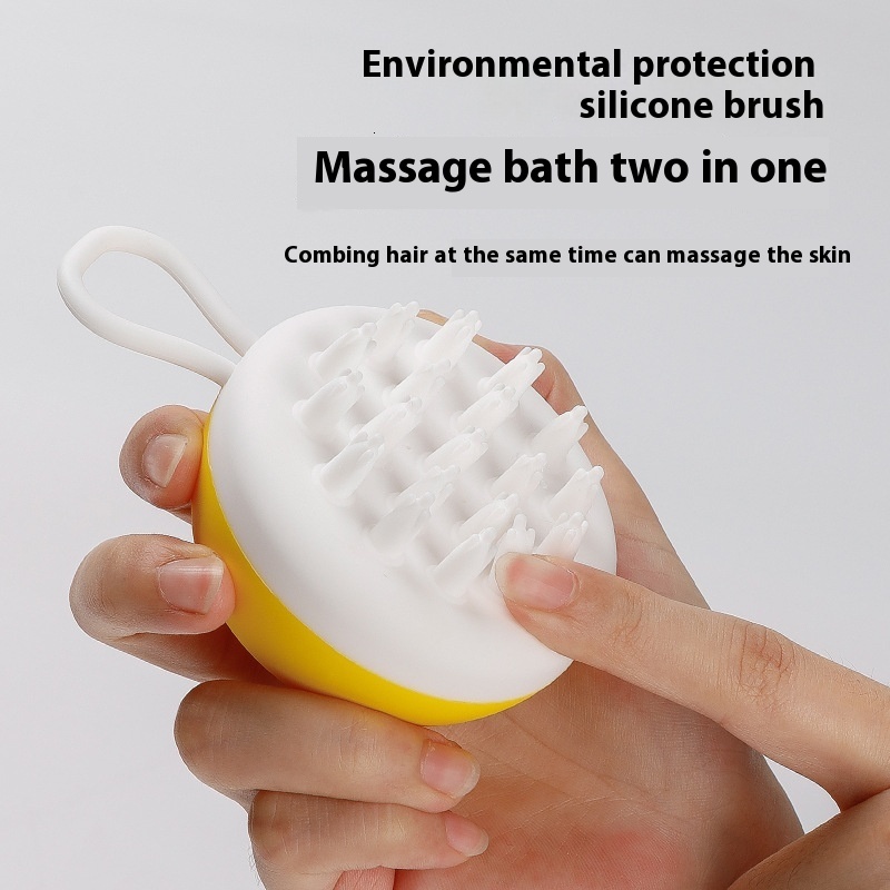 Pet Cleaning Massage Tool Silicone Bath Brush Cat Dog Supplies