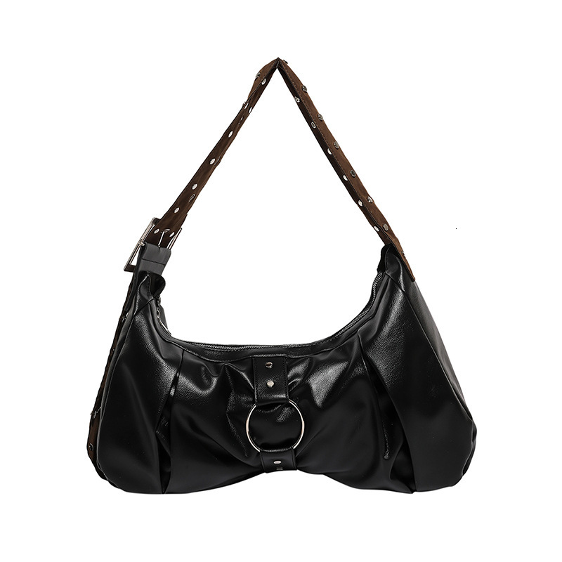 Luxury free shipping Trendy Single Shoulder Underarm Bag 2025 Summer Women's Commuter Fashion designer Texture This Year's Stylish Retro Mot