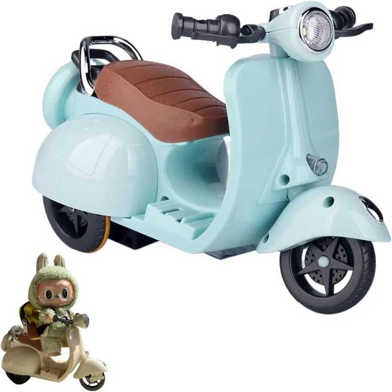 Labubu Accessories Labubu Have A Seat Toy - Labubu Scooter with LED Lights Music Cute Desk Decor for Labubu Doll Collectors W250610