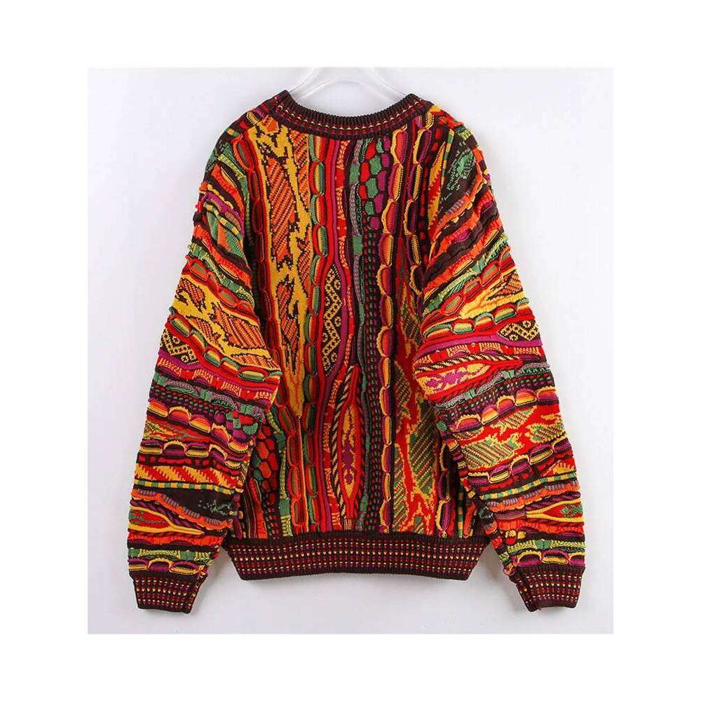 XFPV Sweet Stripe Long Sleeve Multicolor Loose Pullover O Neck Sweater For Women Y2k Korean Fashion Tide Autumn 2025 Sm114