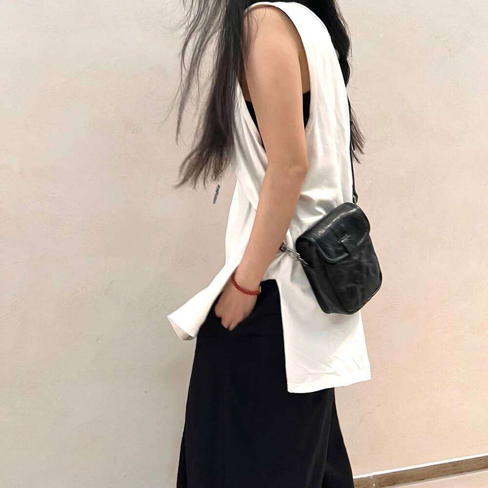Designer Luxury Flap Genuine Leather Crossbody Bags Women Mini Shoulder Purses And Handbags For Girls Ladies Phone Simple Solid Designer Bag
