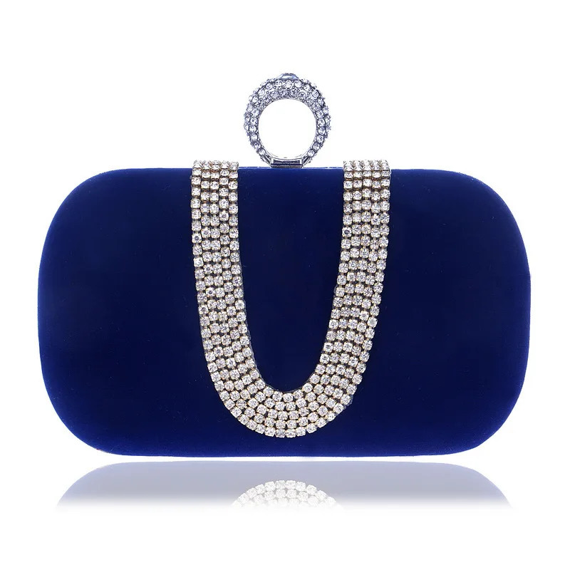 Women Evening Bags Diamond Clutch bag Party Diamonds Lady black Red Chain Shoulder bag Handbags for Purse 250606