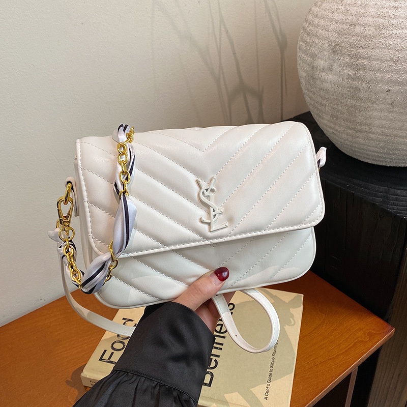2025 new Free shipping designer bags for womens black rose red white brown Premium texture niche handbag oil wax leather shoulder crossbody bag