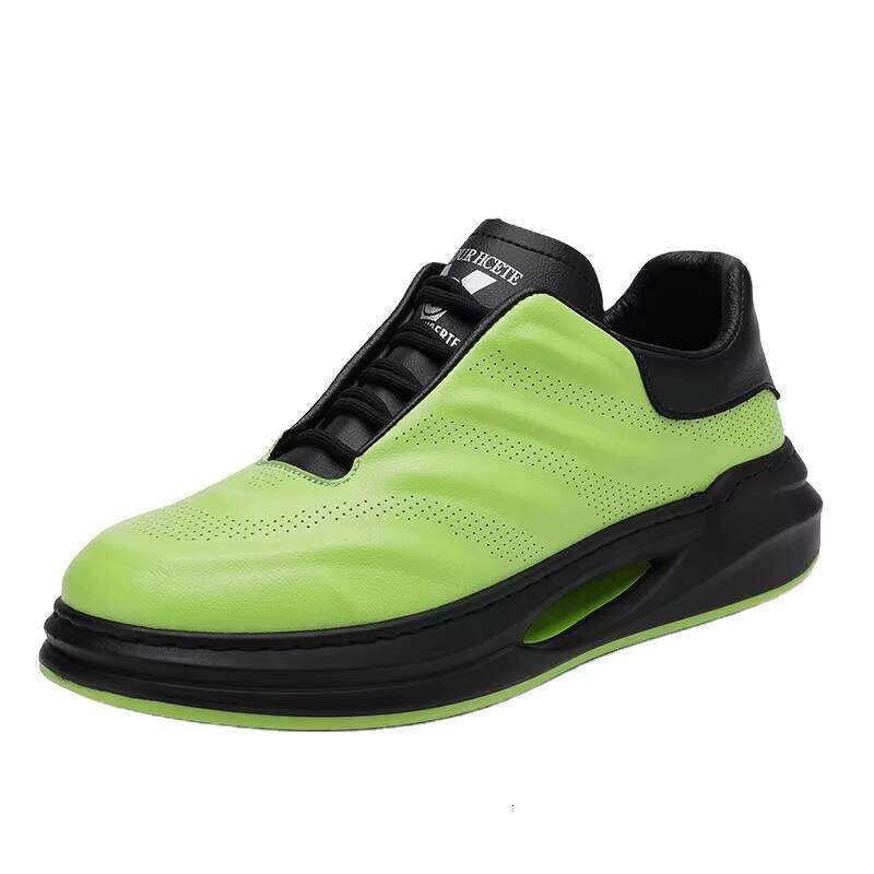 Fashion New Versatile Breathable Leather Casual Men's Sports Shoes Sneakers