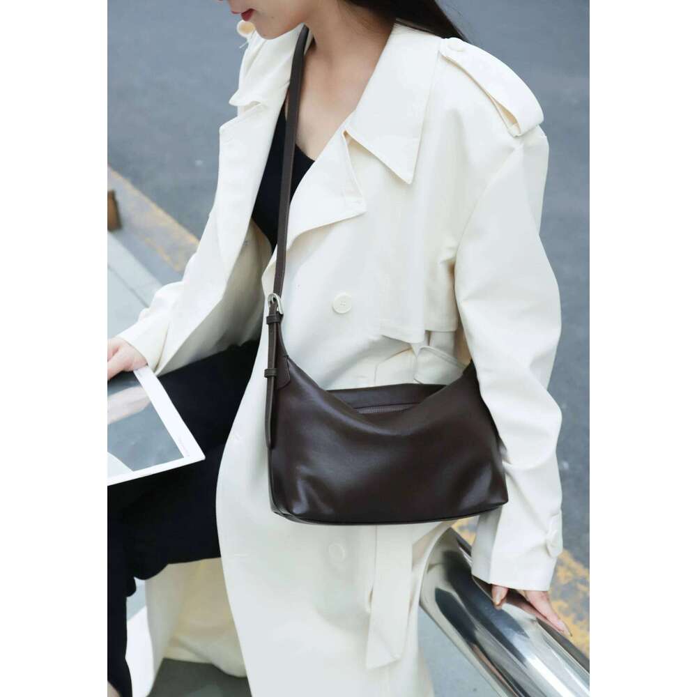 Genuine Leather Fashion Women's Shoulder Crossbody Bags Designer High Quality Casual Large Capacity Ladies Bag