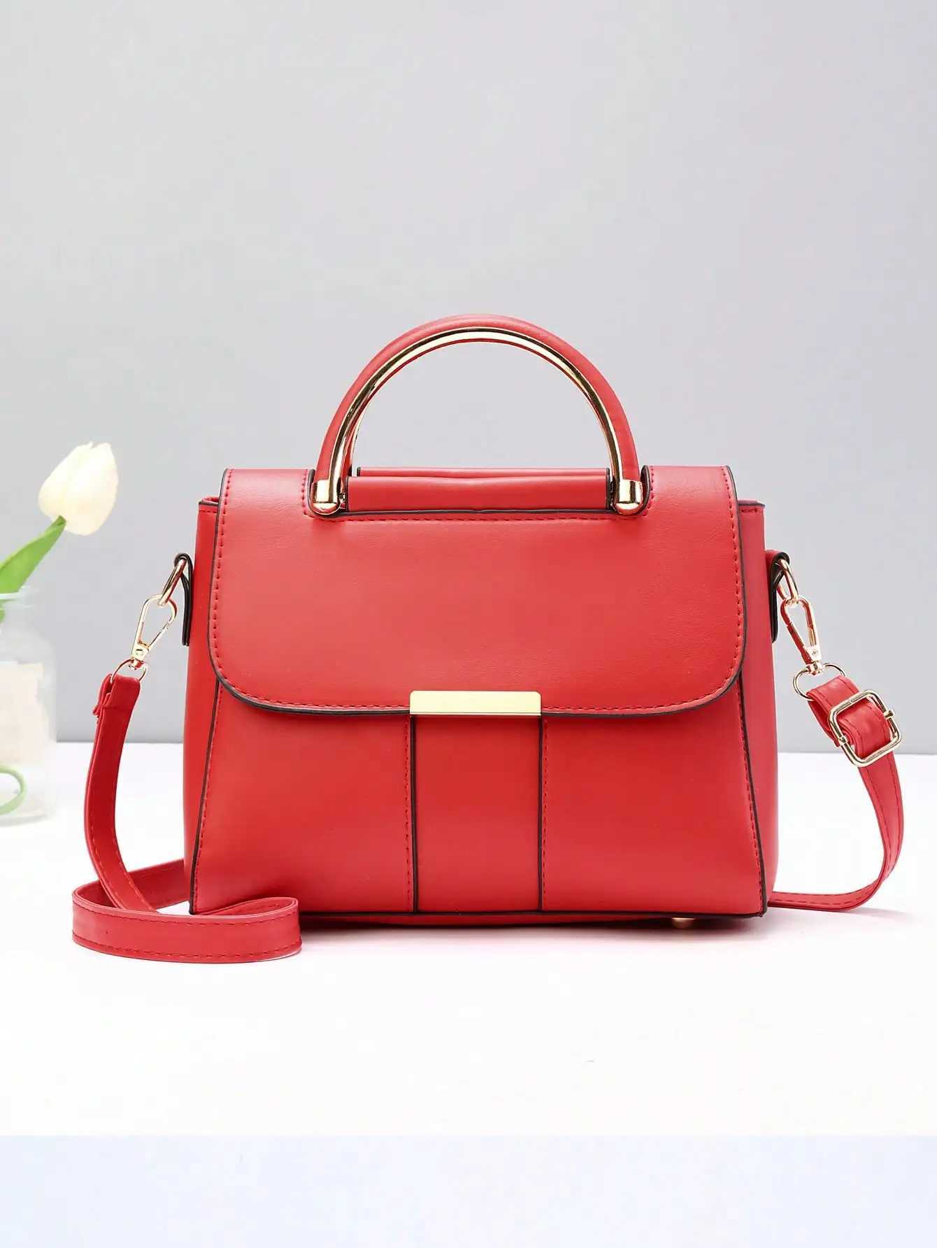 Large capacity collage crossbody bag a fashionable and multifunctional minimalist womens bag with a casual style Y250607