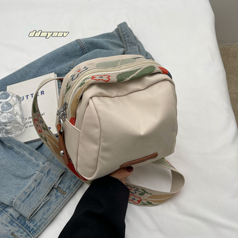 New Fashion Oxford Cloth Small Casual Versatile Lightweight Phone Coin Purse Women's Shoulder Crossbody Bag ddmynov