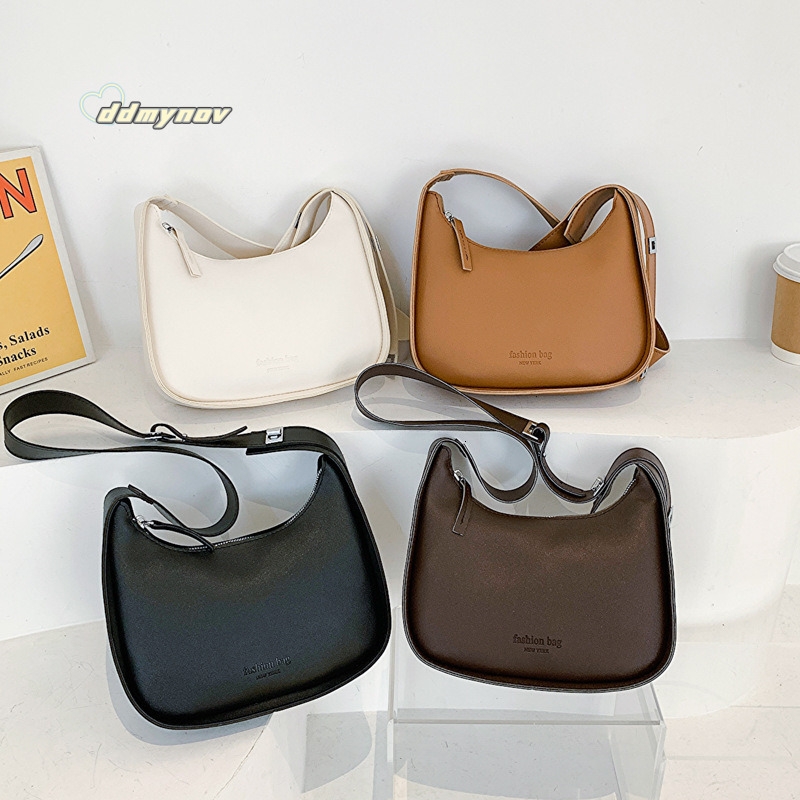 Fashionable and Stylish Small 2025 New Simple Underarm Versatile Shoulder Crossbody Commuter Women's Bag ddmynov