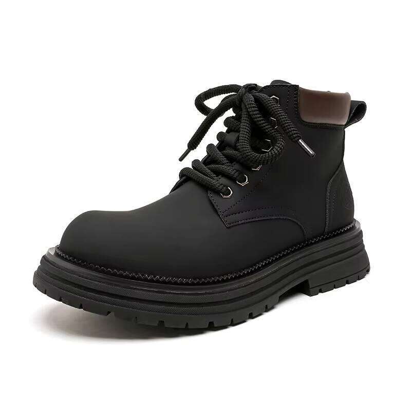 High Top Safety Shoes for Men Anti Smash Wear Resistant Comfortable and Lightweight Winter Boots