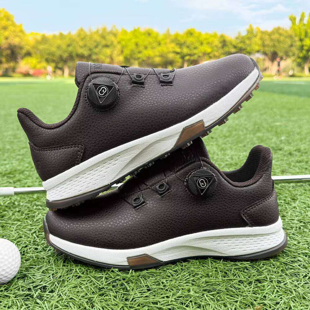 Hot Selling Couple Outdoor Fashion Sneakers Lightweight Breathable Sport Golf Shoes