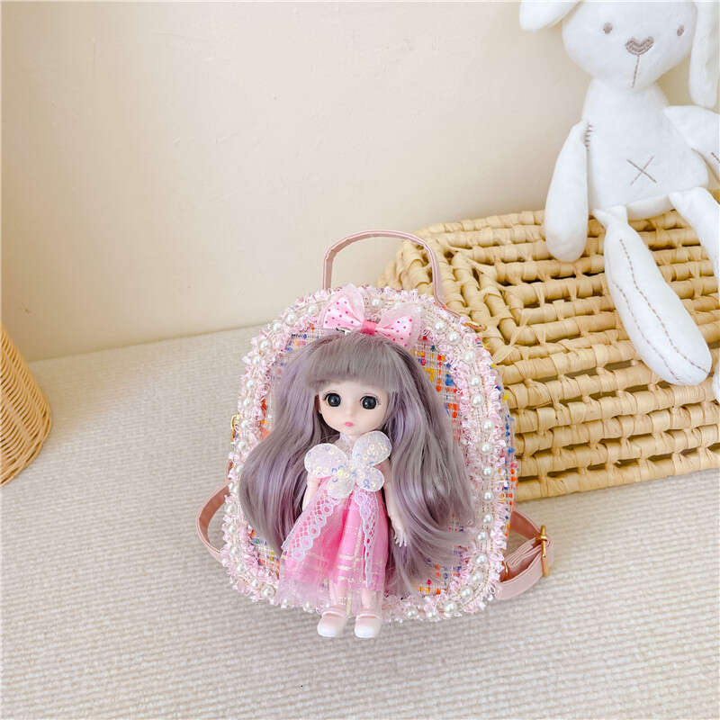 Children's Crossbody Cute Stylish Bag 2025 New Fashion Multi-use Princess Girls' Backpack