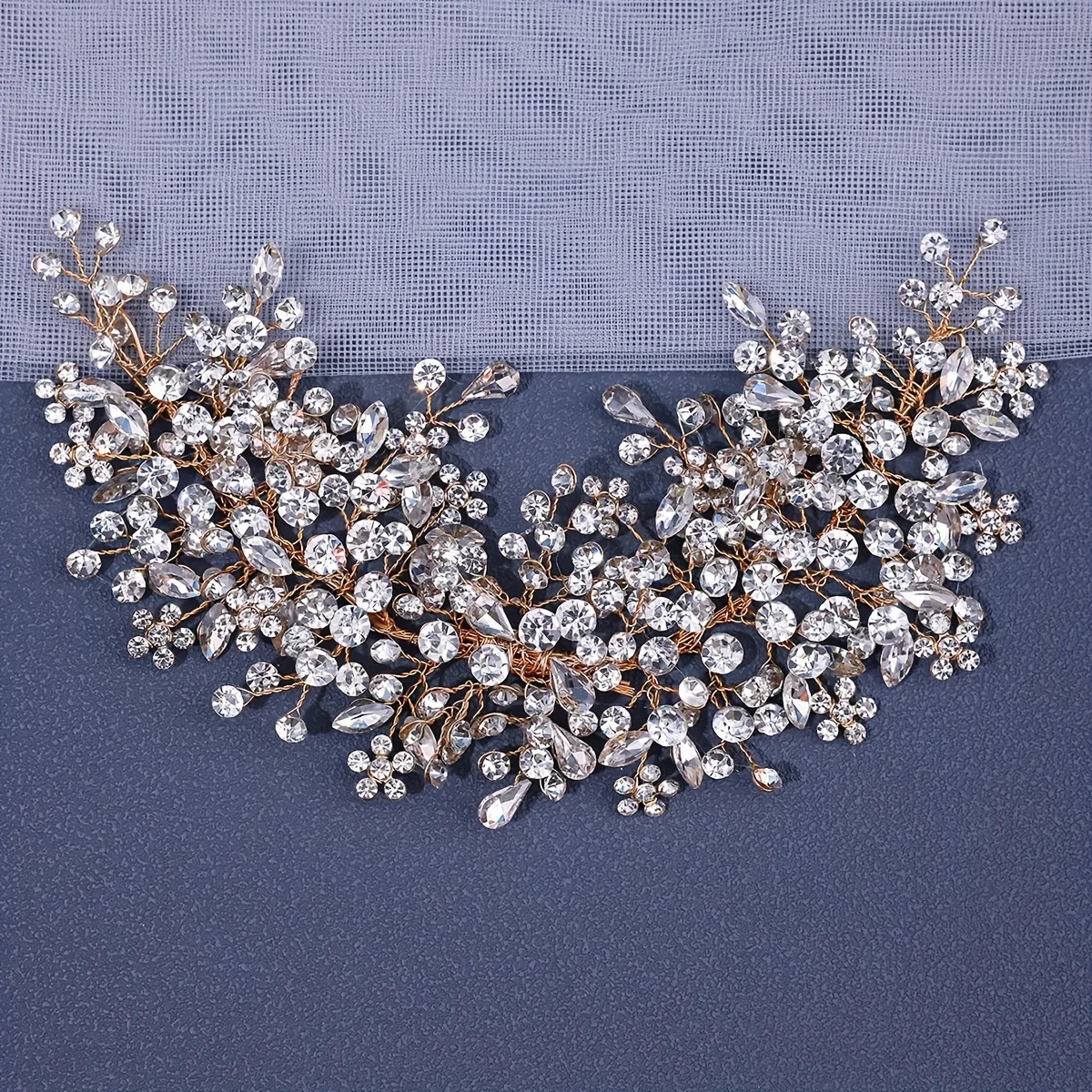 Crystal Headbands Bridal Wedding Headbands Tiaras Hairbands For Women Bride Bridal Wedding Hair Accessories Jewelry Band Gift 250610