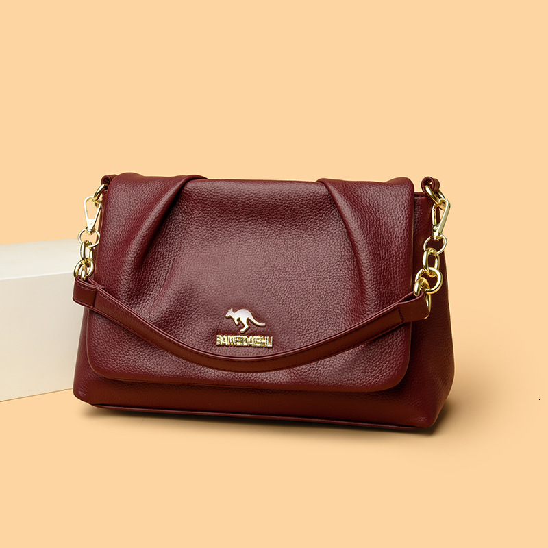 Free Shipping 2025 New Soft Leather Luxury Underarm Bag Wrinkled Texture Cloud Bag Shoulder Bag Simple Versatile High-end Designer Fashion Women'