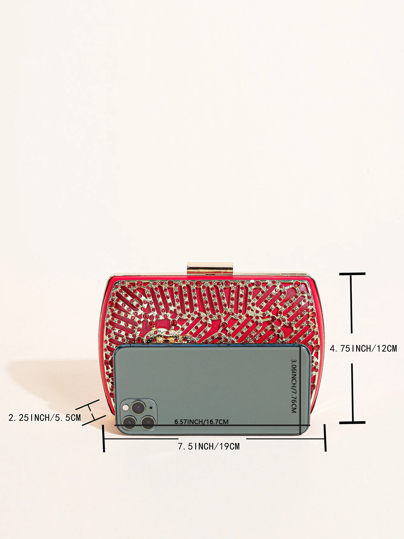 Elegant Rhinestone Evening Bag Perfect for Party Prom Wedding Womens Box Clutch Purse 250605