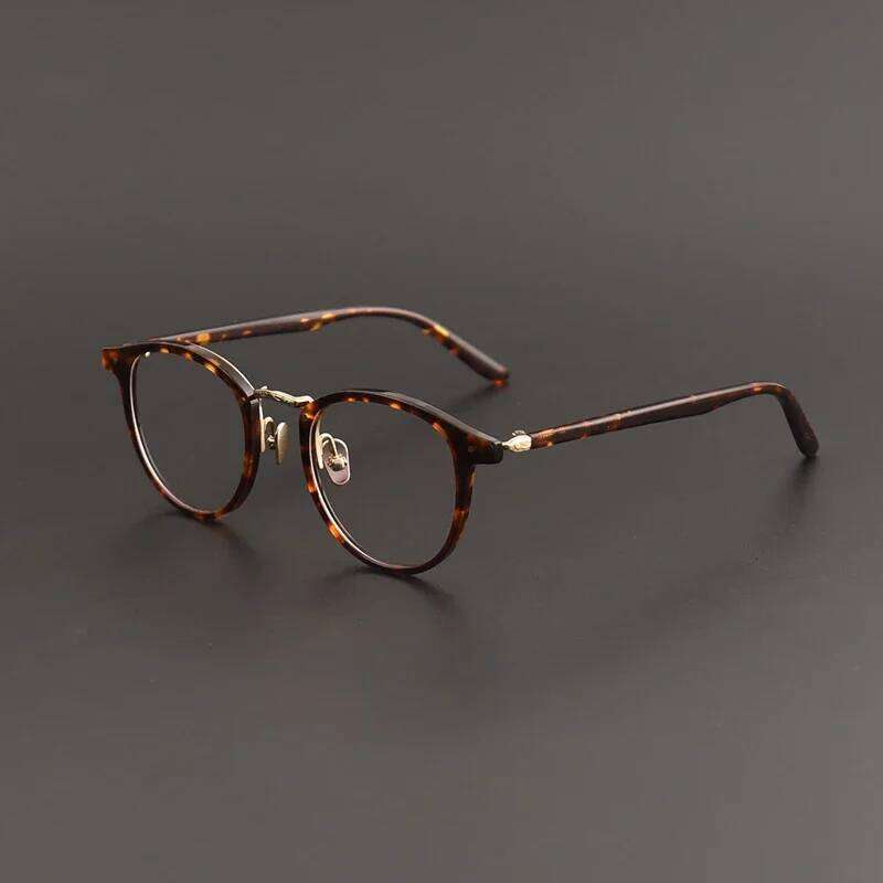 7885 Japanese Acetate Frame Men Personality Fashion Designer Handmade Women Optical Glasses Can Be Customized Prescription Lens