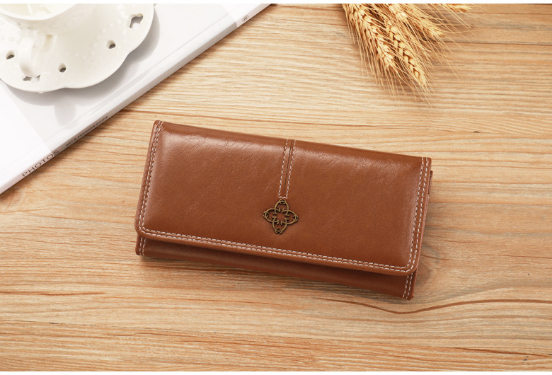 Free Shipping 2025 New Designer Bag Exquisite Women's Long Wallet Multifunctional Large Capacity Multi Card Slot Card Bag Practical Leather Phone