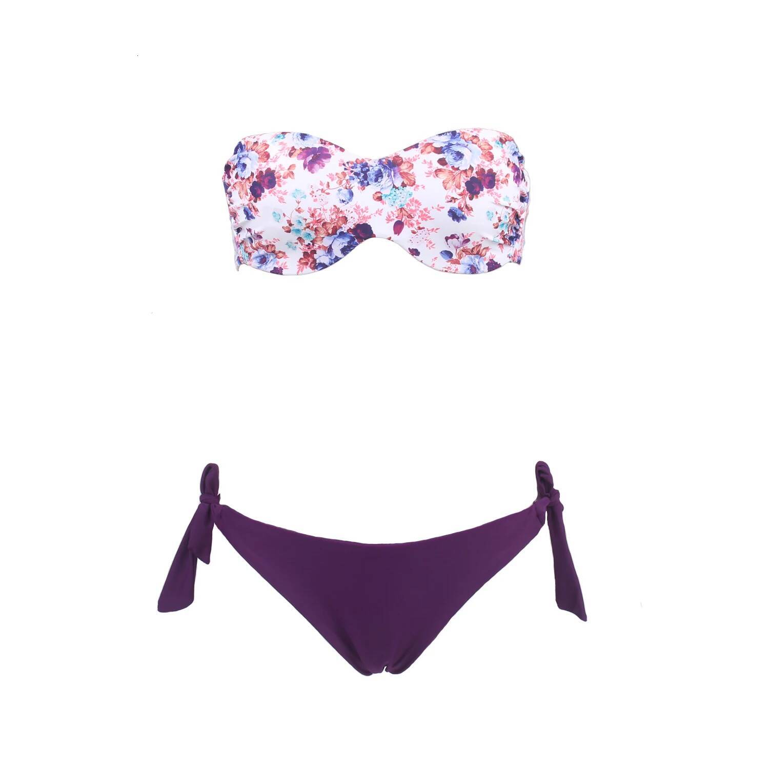 Womens Sexy Summer Style Beach Wear Push Up Halter Floral Brazilian Bathing Suit Bikini