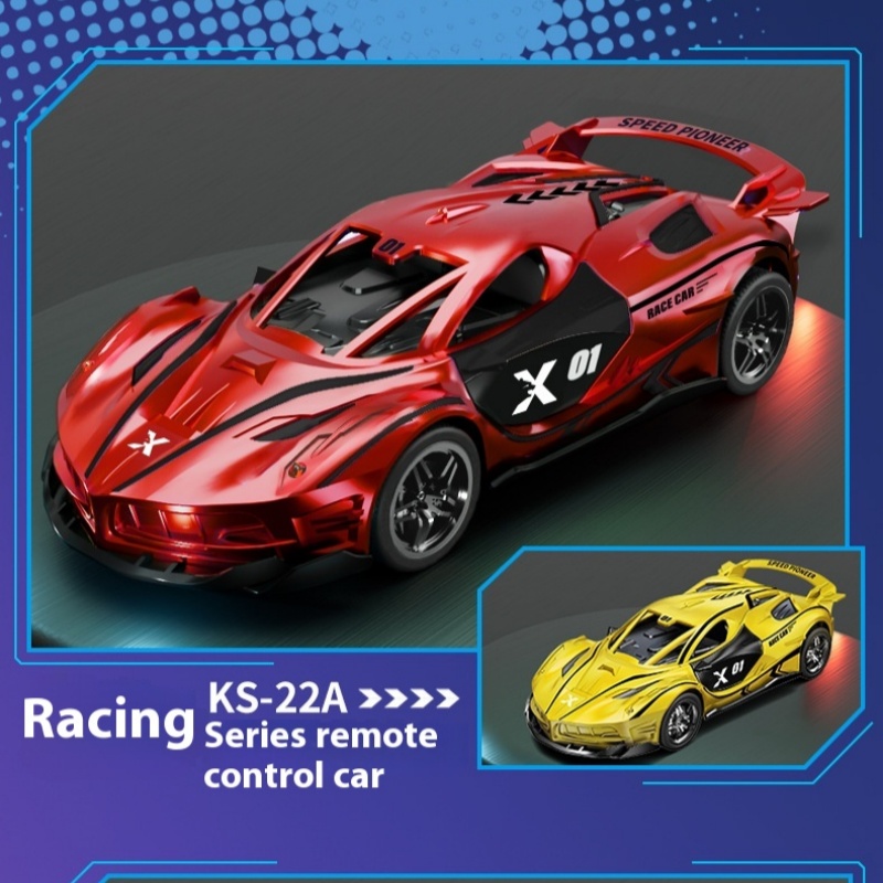 1:22 Electric RC Sports Car for Kids Aged 6-12 Charging Remote Control Sports Car Racing Drift Toy for Boys Expert Operators