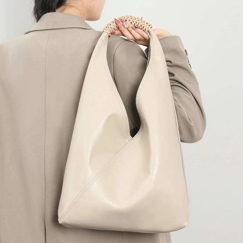 YANATARI Female Genuine Leather Capacity Handbags Shoulder Big Tote Bags For Women Shopping Large Bag