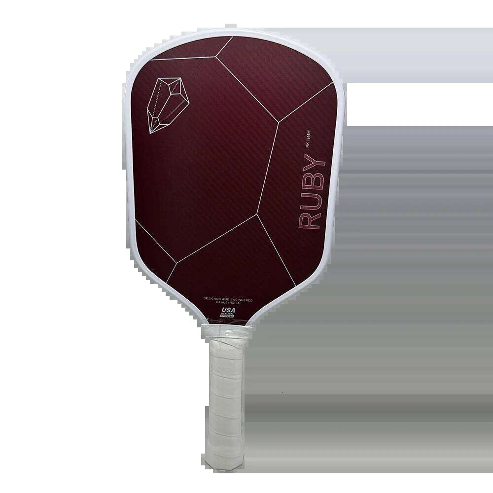 Wholesale NEW Promotions professional RUBY Kevlar 16mm Carbon Fiber hot pressing USAPA Approved Pickleball Paddles