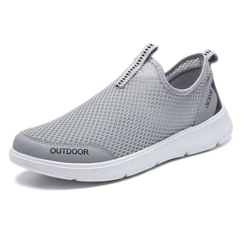 Factory wholesale cheap slip on sneakers big casual daily comfortable sport shoes for men size 48