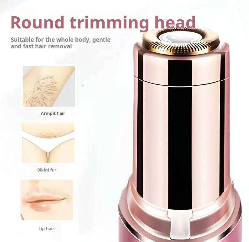 Electric Eyebrow Trimmer Mini Eye Brow Epilator Facial Lipstick Shape Hair Removal Portable Women Painless Razor Shaver Tool