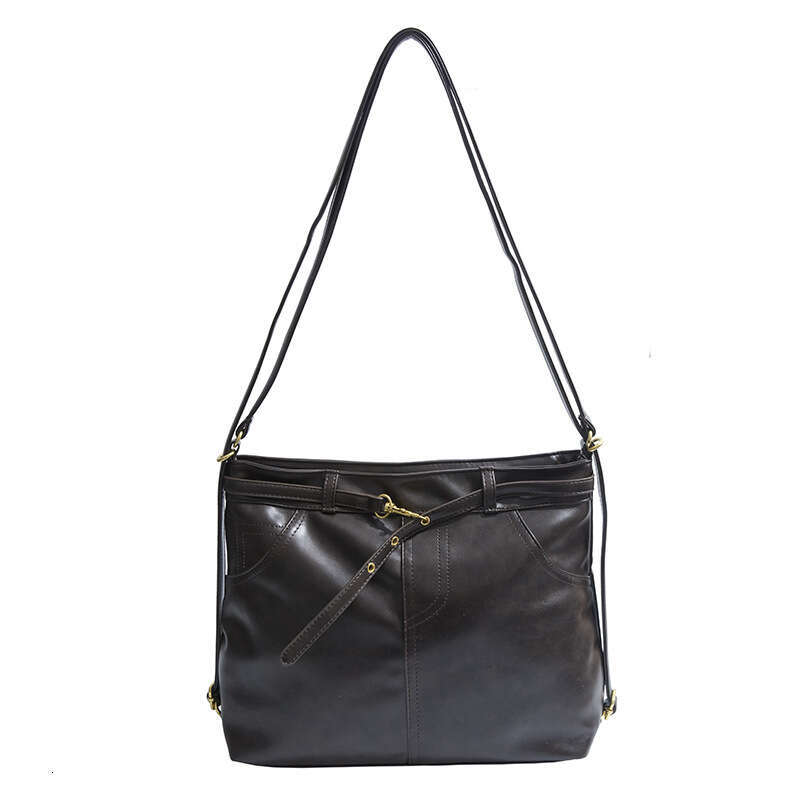 Unique Denim Design Large Capacity Shoulder For Women Versatile Casual Handbag Crossbody Bag Multifunctional Student Backpack