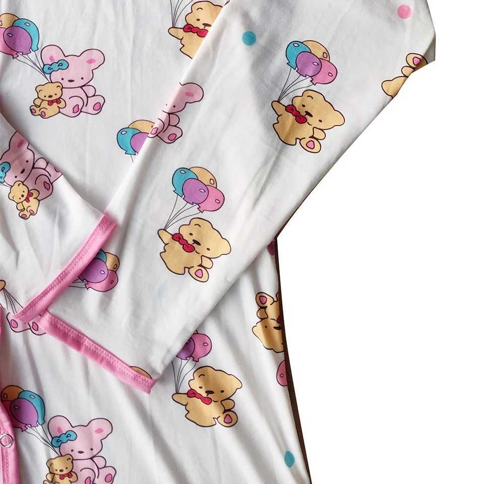 Adult Onesie Pajamas Long Jumpsuit For Adult Baby Snap Crotch Romper Sleepwear DDLG Bodysuit Baby bottle Pacifier Trojan Horse y2506100OC9